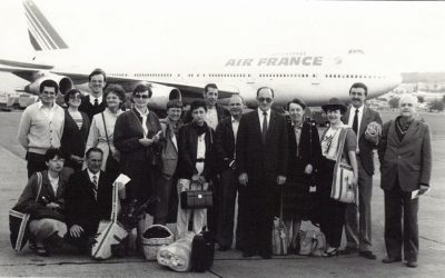 Les premiers moments du jumelage – images d&rsquo;archives