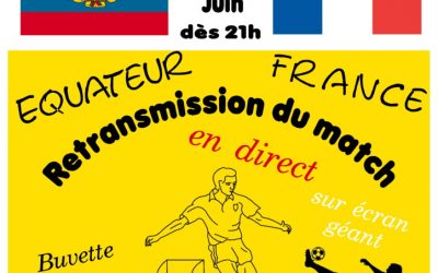 Match Équateur-France